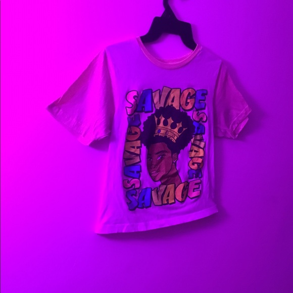 Melanin savage crop top - Picture 2 of 3